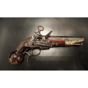 Belt Pistol, Spain, End Of The 18th Century.