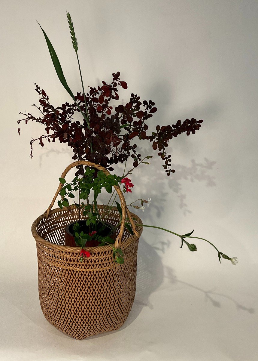 Panier à Ikebana japonais - Référence : JZ134