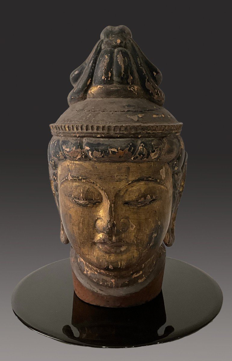 Japanese Buddha Head