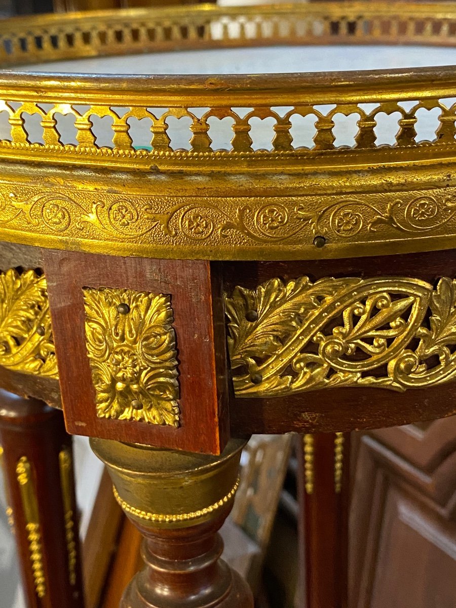 Louis XVI Pedestal Table-photo-3