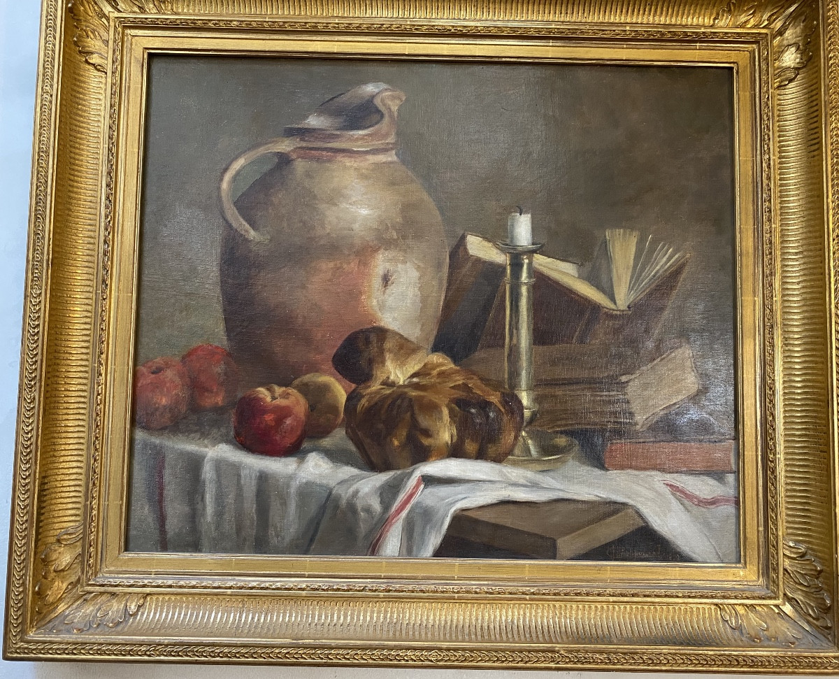 Framed Still Life Painting-photo-2