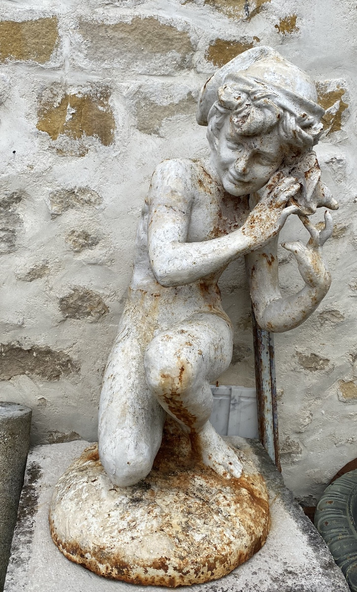 Cast Iron Garden Statue-photo-1