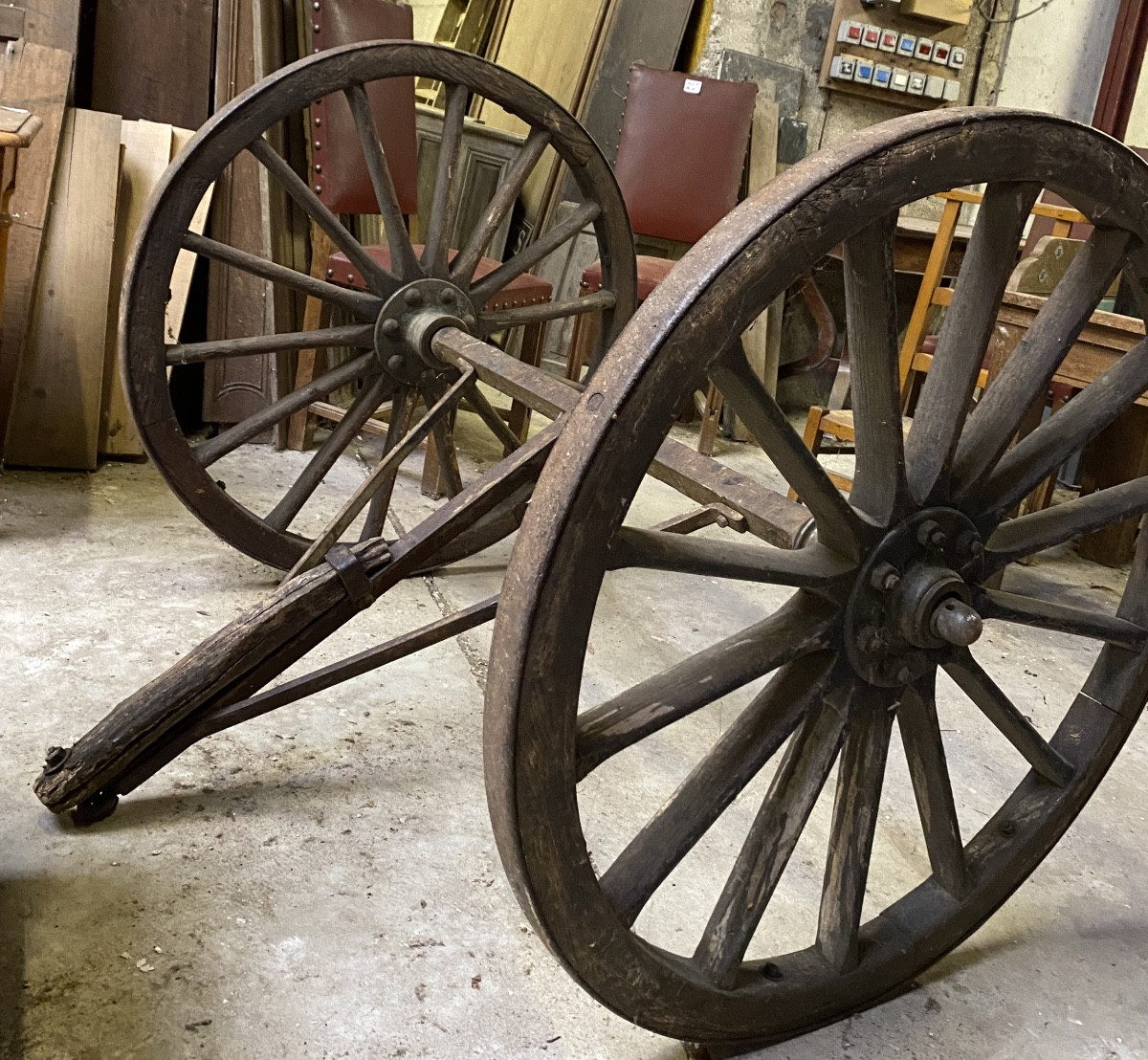 75mm Gun Carriage Dating From 1897-photo-3