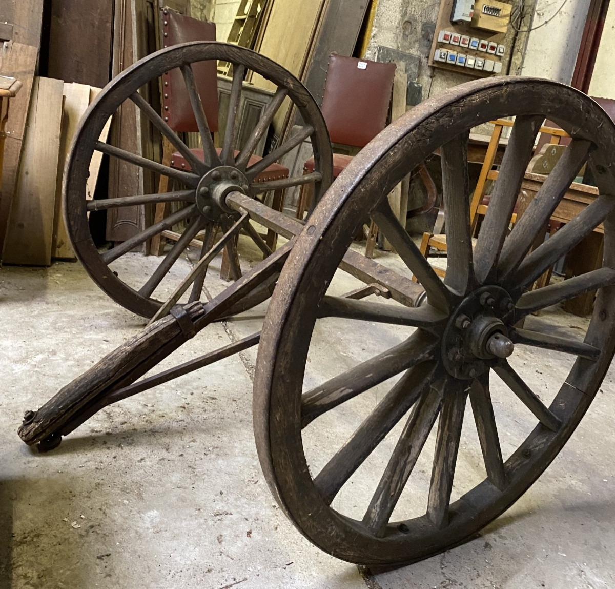 75mm Gun Carriage Dating From 1897