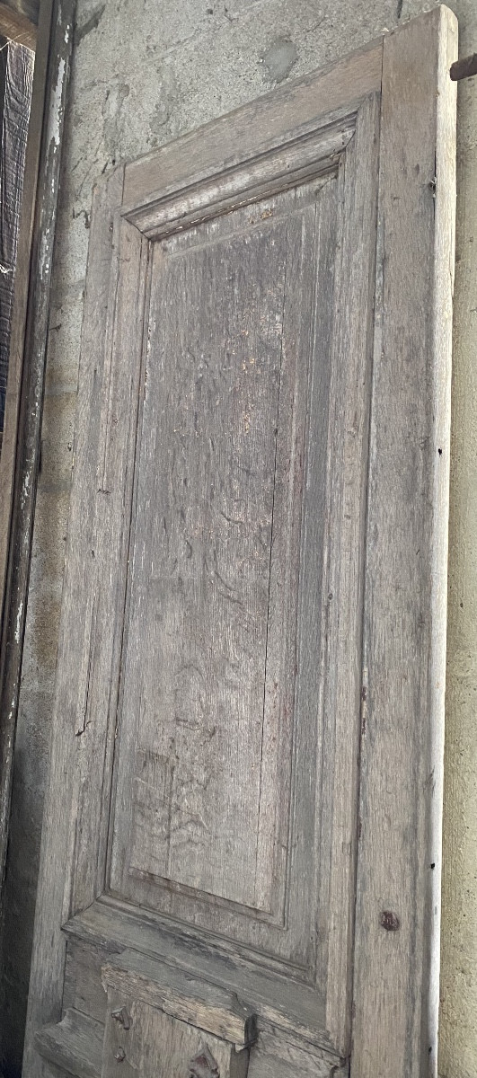 Porte d'entrée en chêne-photo-3