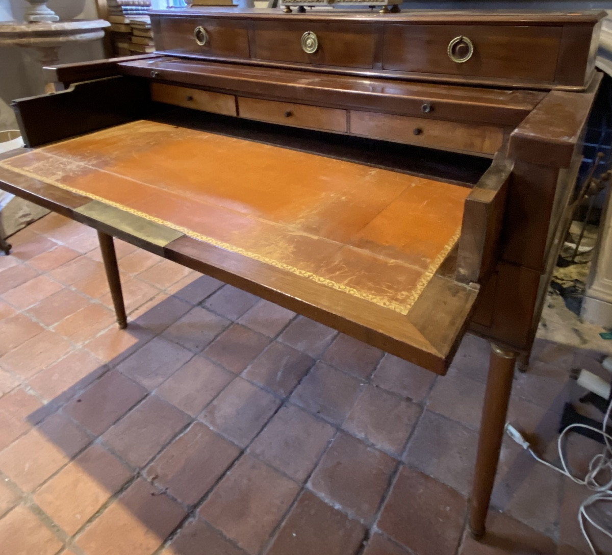 bureau Louis XVI à système -photo-1