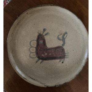 assiette Vallauris vintage