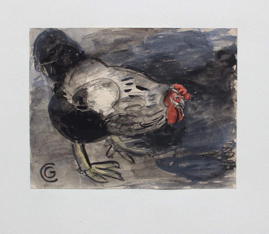 Gaston Chopard "wild Animals" Eo 1/288 Num. + 5 Original Drawings 1945