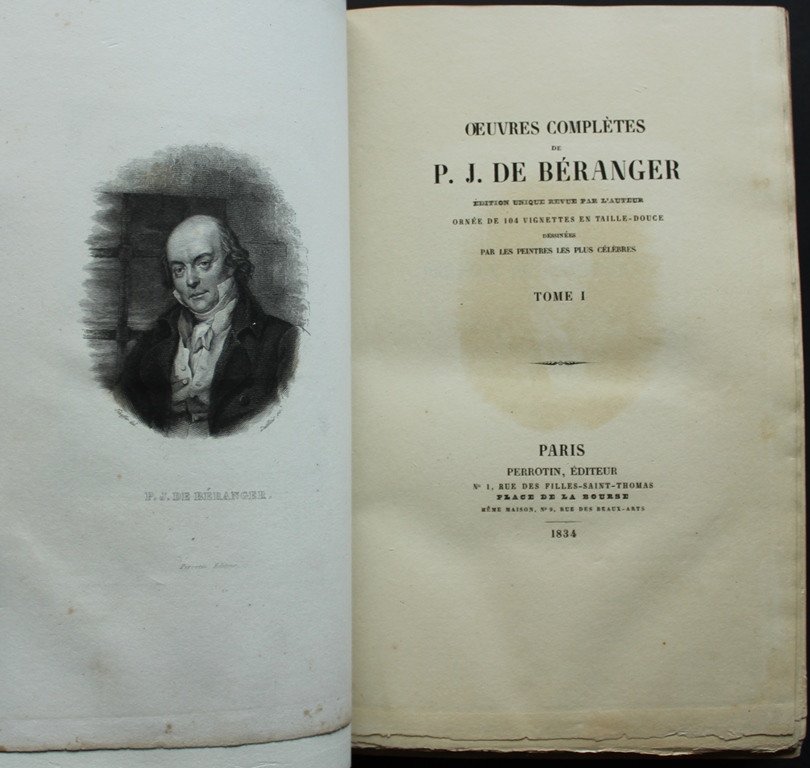 Béranger Oeuvres chez Perrotin + suites dont érotiques & dessins originaux dont GRANDVILLE-photo-1