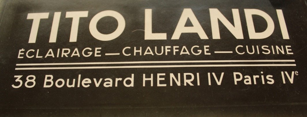 Original Photograph Tito Landi Lamps Advertising Project Attributed To Laure Albin-guillot-photo-1