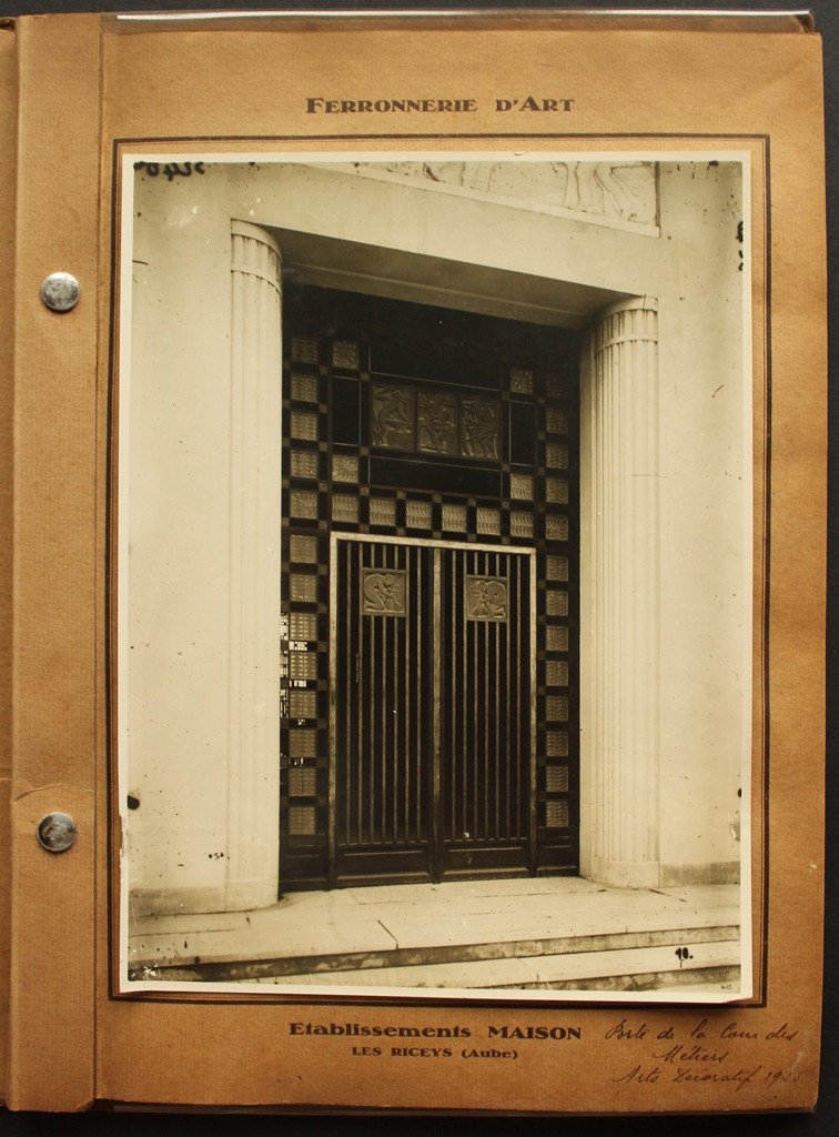 Catalogue Etablissements Maison Le Rincey (10) Fer Forgé 22 Photographies Originales 1925 -photo-2
