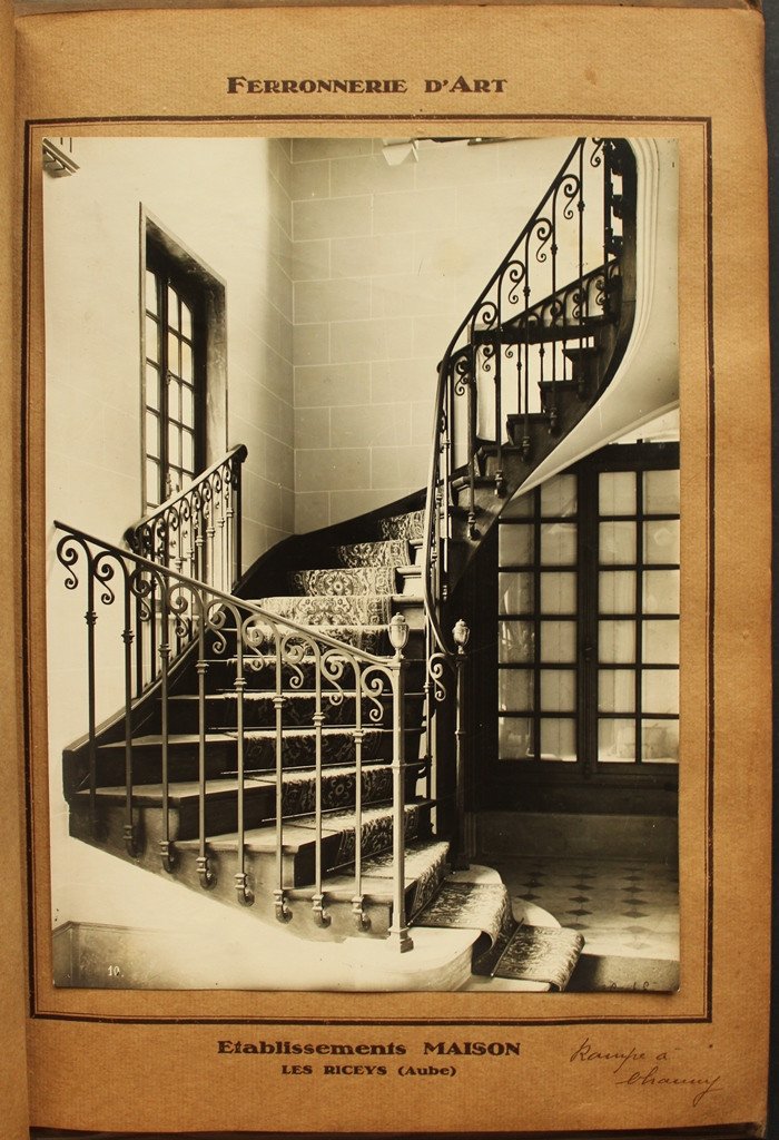 Catalogue Etablissements Maison Le Rincey (10) Fer Forgé 22 Photographies Originales 1925 -photo-1