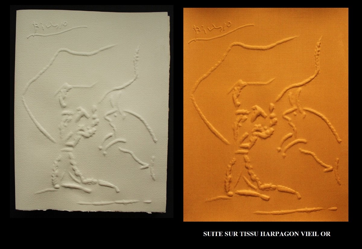 Picasso Garcia Lorca "funeral Song" 1/30 Ex. On Auvergne + Suites & Original Prints-photo-2