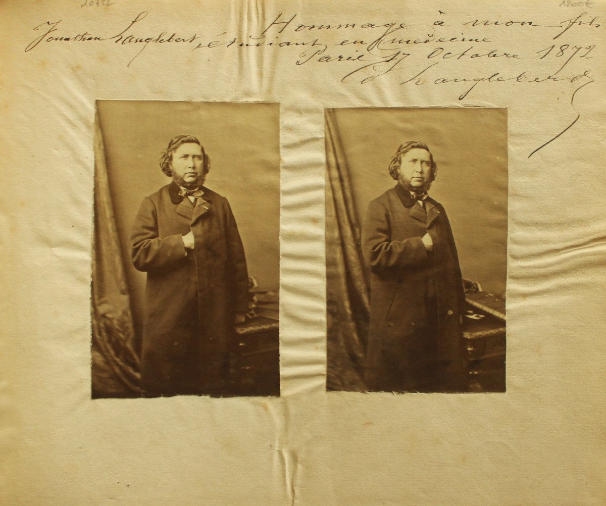 Langlebert "syphilis In Its Relationship With Marriage" Original Manuscript 1872-photo-3