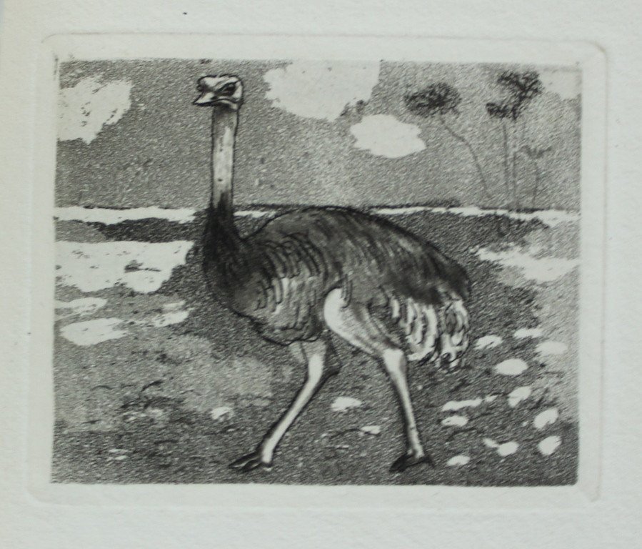 Tsuguharu Foujita: Henri Chaumet "bêtes & Cie" 25 Original Etchings - 350 Ex.-photo-2