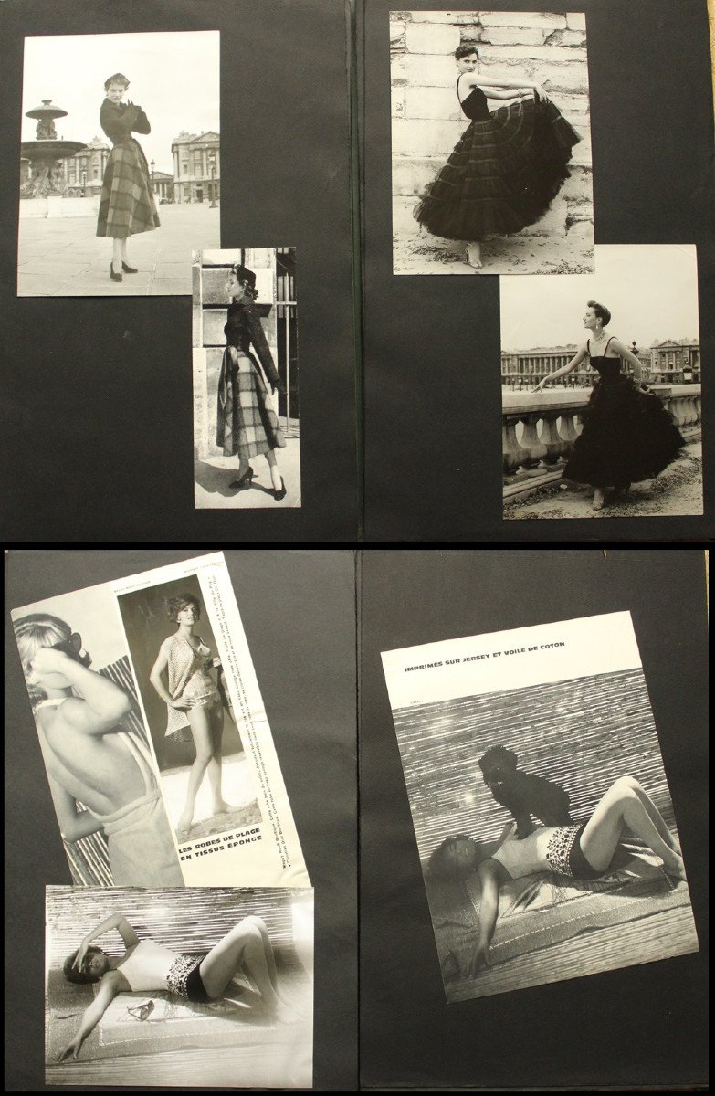 Véronique DAFFIX "BOOK" Mannequin chez CARVEN BALMAIN GIVENCHY... Années 50-60-photo-3