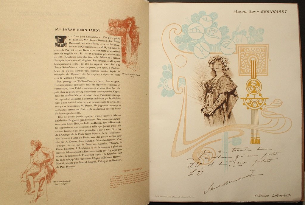 Album Lefèvre-utile – 1st Series – Famous Contemporaries - Alfons Mucha 1904 Complete-photo-2