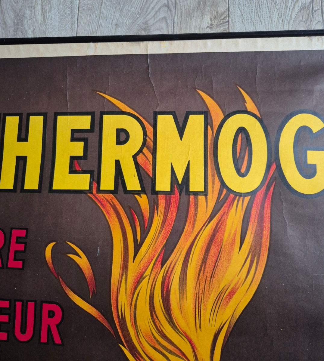 Leonetto Cappiello - "le Thermogène"  Affiche Lithographique Originale 120 X 80 Cm-photo-2