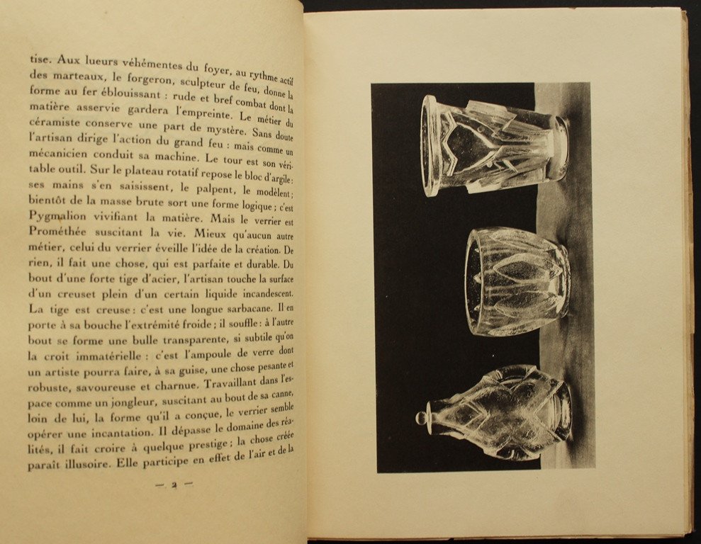 REFERENCE Janneau "Le verre et l’Art de Maurice MARINOT" Edition Originale Floury 1925 TBE-photo-4