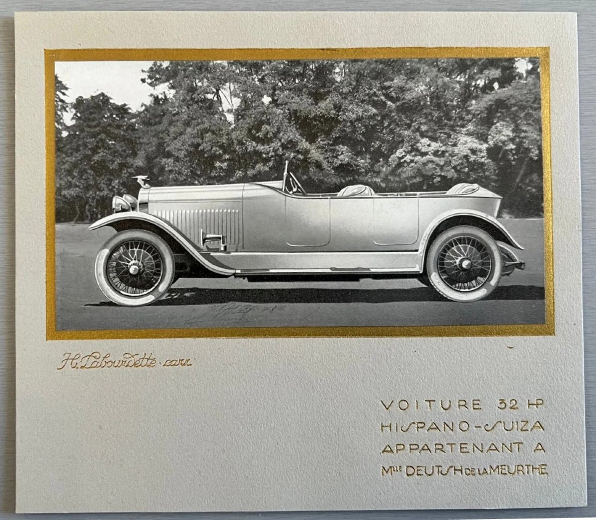 Hispano Suiza 1922 Portfolio-catalog, H6 Chassis – 32 Hp – Six-cylinder 100 X 140 -photo-4