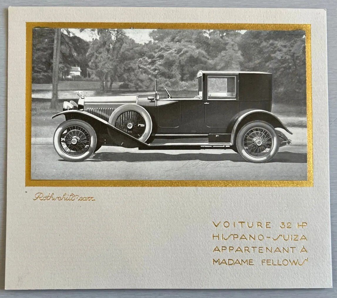 Hispano Suiza 1922 Portfolio-catalog, H6 Chassis – 32 Hp – Six-cylinder 100 X 140 -photo-2