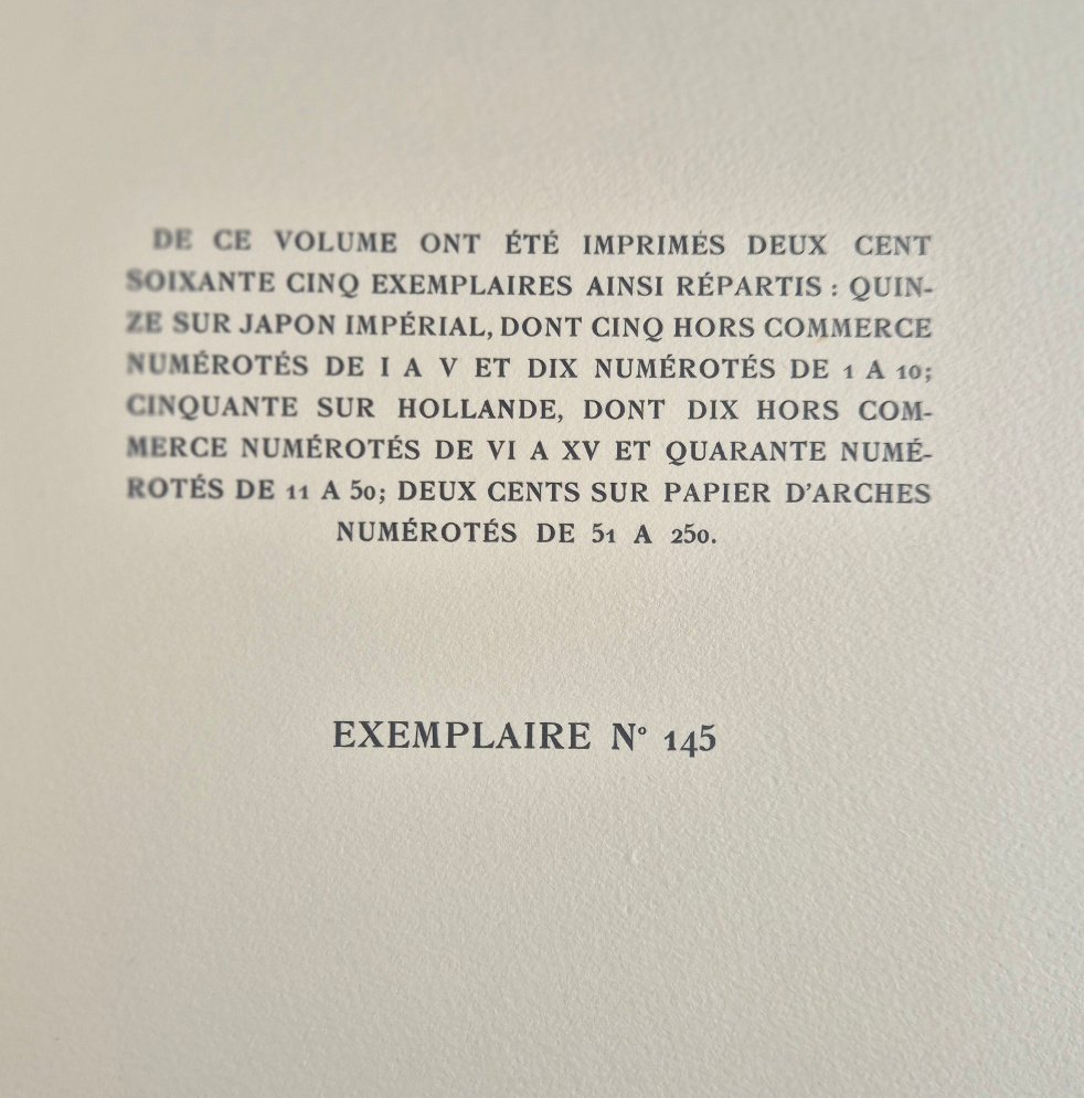 Francis de MIOMANDRE – Bestiaire – 15 Pochoirs de Simon BUSSY 1/200 ex. num. sur Arches 1927-photo-4