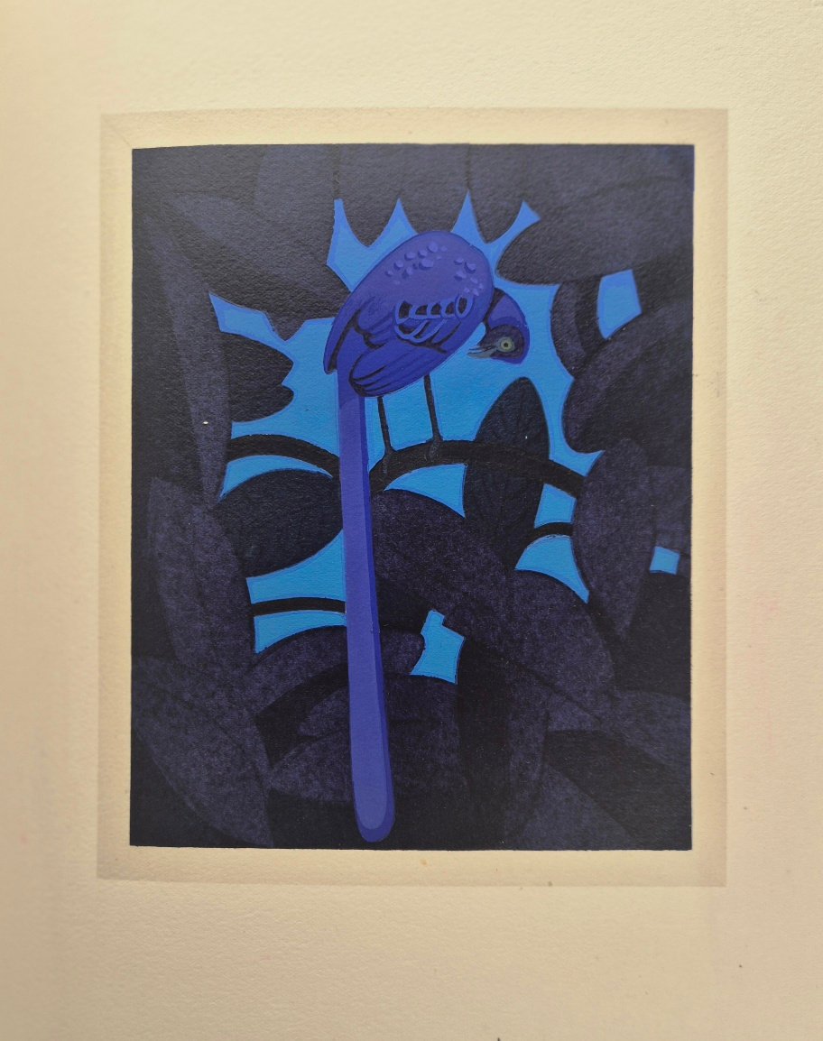 Francis de MIOMANDRE – Bestiaire – 15 Pochoirs de Simon BUSSY 1/200 ex. num. sur Arches 1927-photo-4
