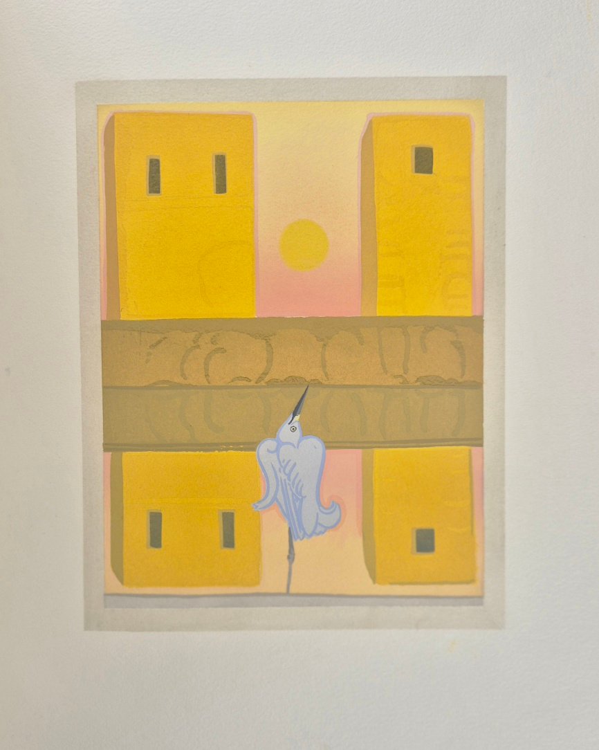 Francis de MIOMANDRE – Bestiaire – 15 Pochoirs de Simon BUSSY 1/200 ex. num. sur Arches 1927-photo-5