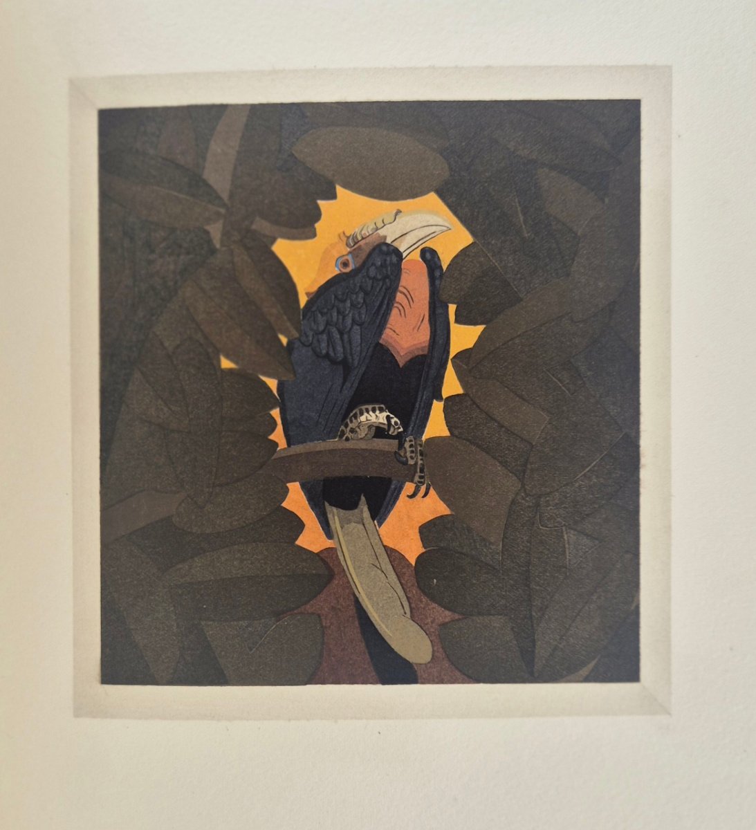 Francis de MIOMANDRE – Bestiaire – 15 Pochoirs de Simon BUSSY 1/200 ex. num. sur Arches 1927-photo-7