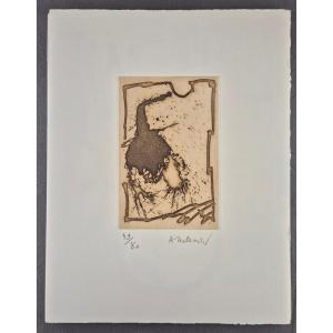 Pierre ALECHINSKY J.C. LAMBERT Le Voir-Dit COBRA 1/80 de tête avec eau-forte orig. N° & Signée 