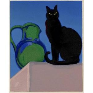 Francis de MIOMANDRE – Bestiaire – 15 Pochoirs de Simon BUSSY 1/200 ex. num. sur Arches 1927