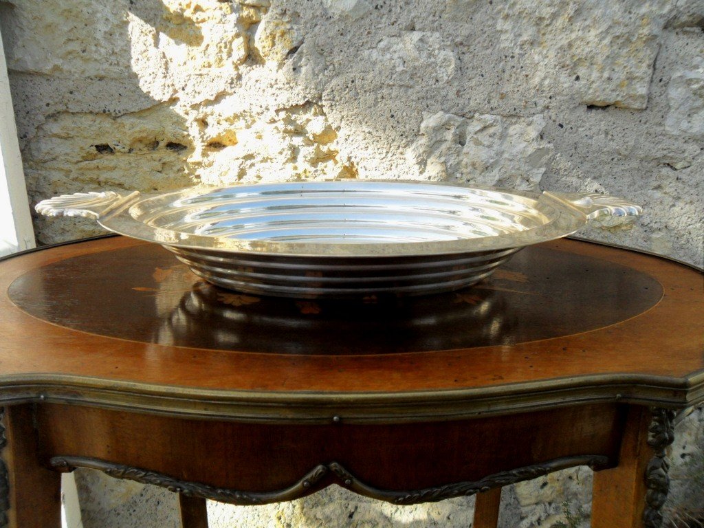Hollow Dish, Art Deco Christofle-photo-3