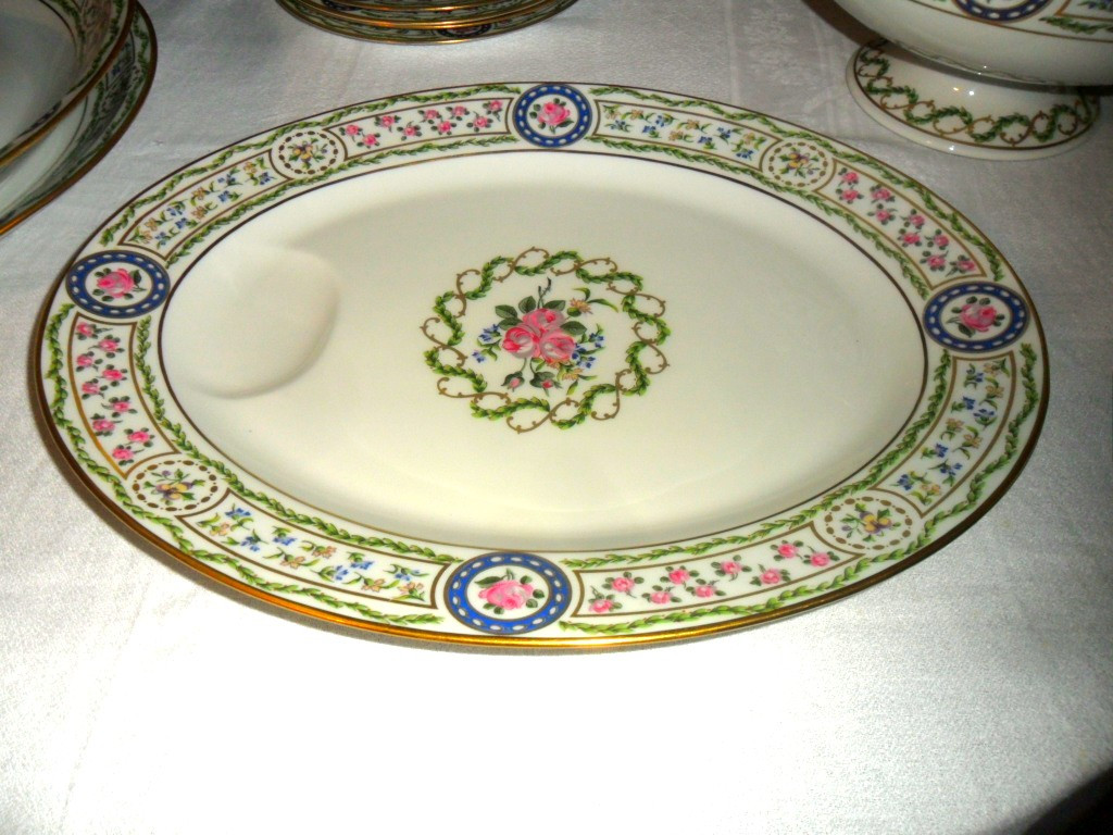 Service De Table Haviland, Modèle Louveciennes, Porcelaine de Limoges-photo-1