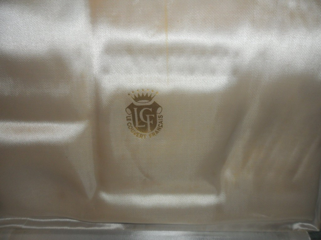 Ménagère En Métal Argenté 37 Pièces " Le Couvert Rrançais "-photo-2