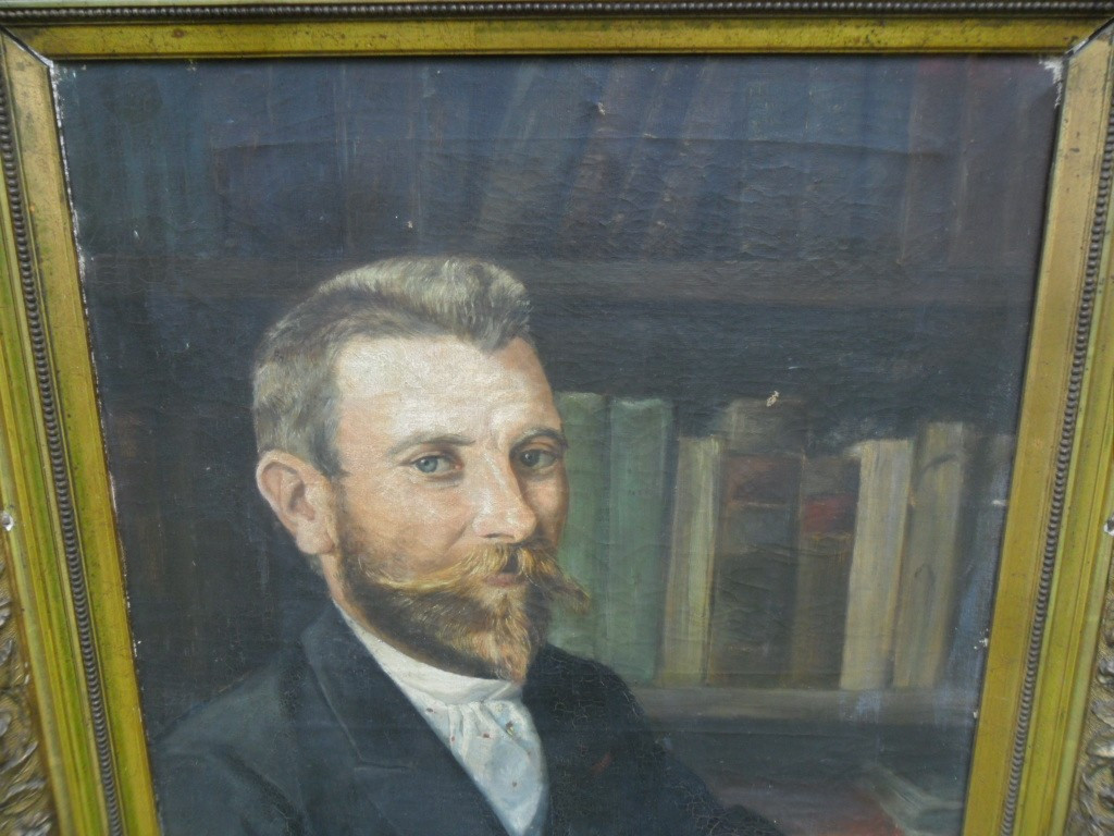 Large Portrait Of A Man ( Auguste Gobert ) 1892-photo-4