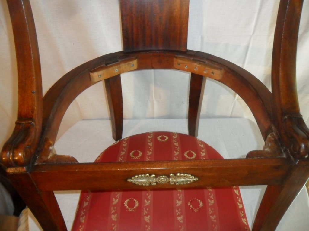 Fauteuil deBureau de Style Empire-photo-5