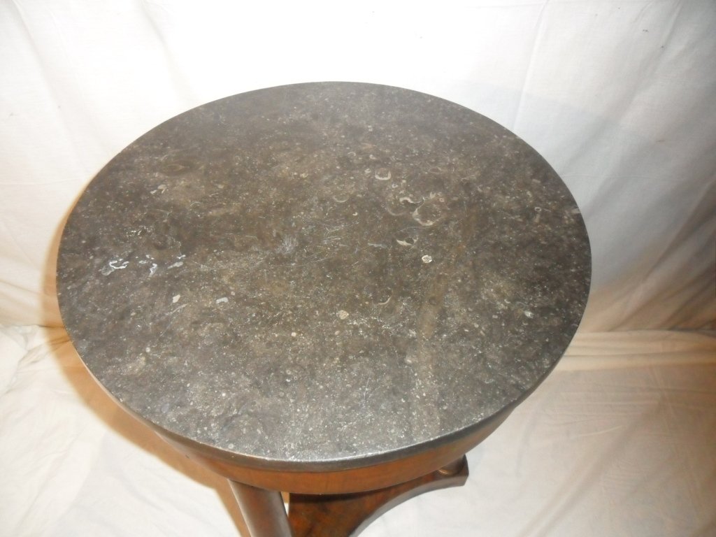 Empire-style Mahogany Side Table -photo-2