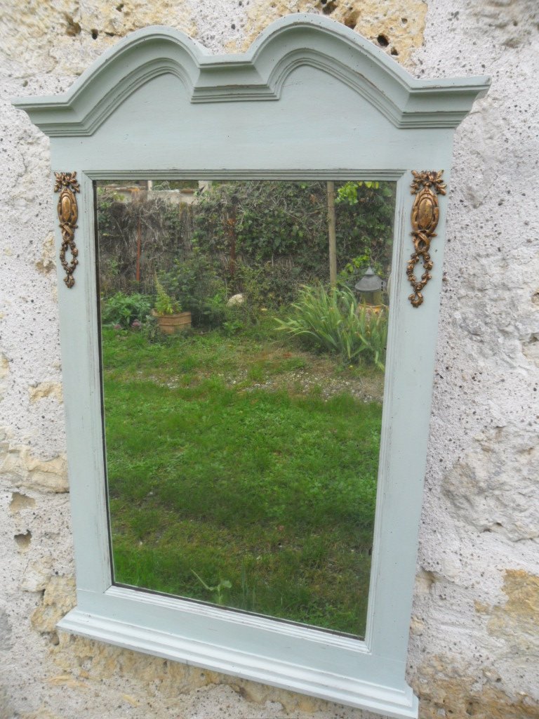 19th-century Louis XVI-style Trumeau Mirror