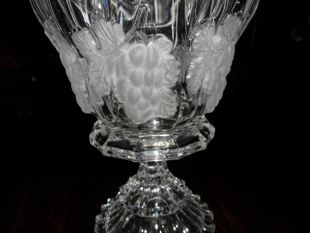 Covered Crystal Cut Pot-photo-2