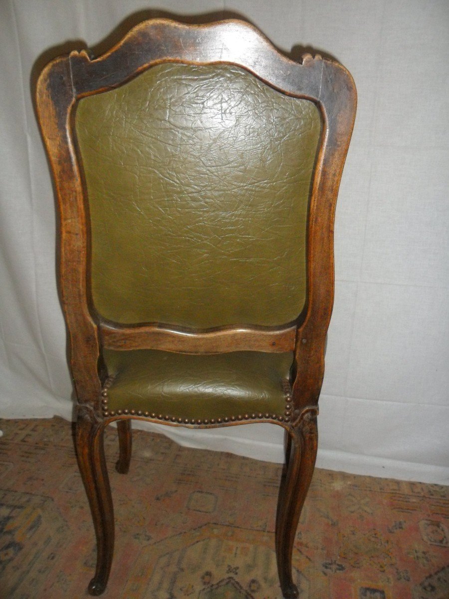 Suite Of Four Louis XV Style Chairs-photo-3