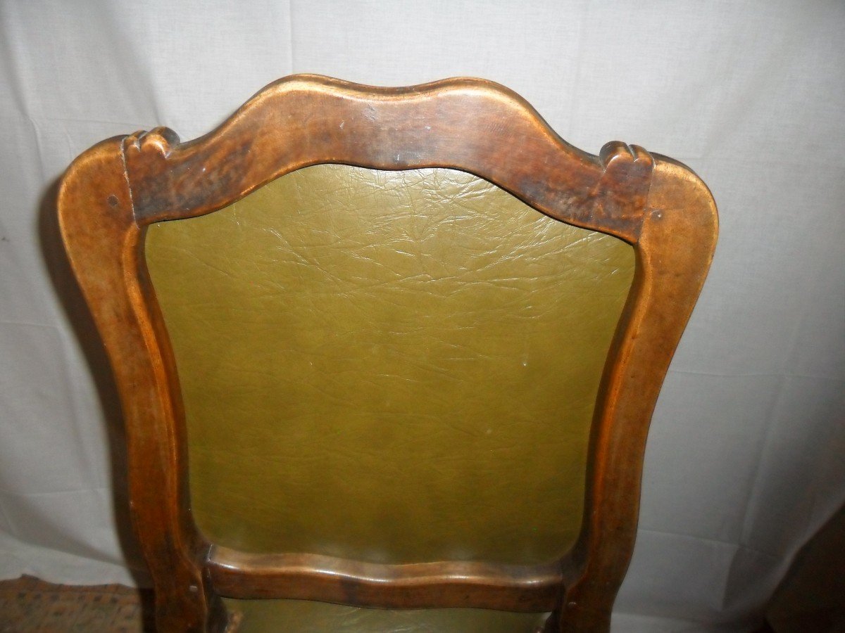 Suite Of Four Louis XV Style Chairs-photo-7