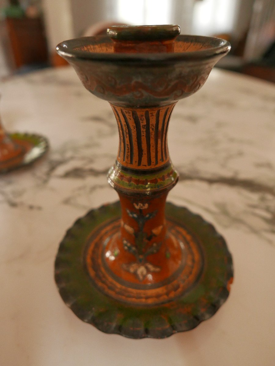 Pair Of Candlesticks Montopoli Arno-photo-2