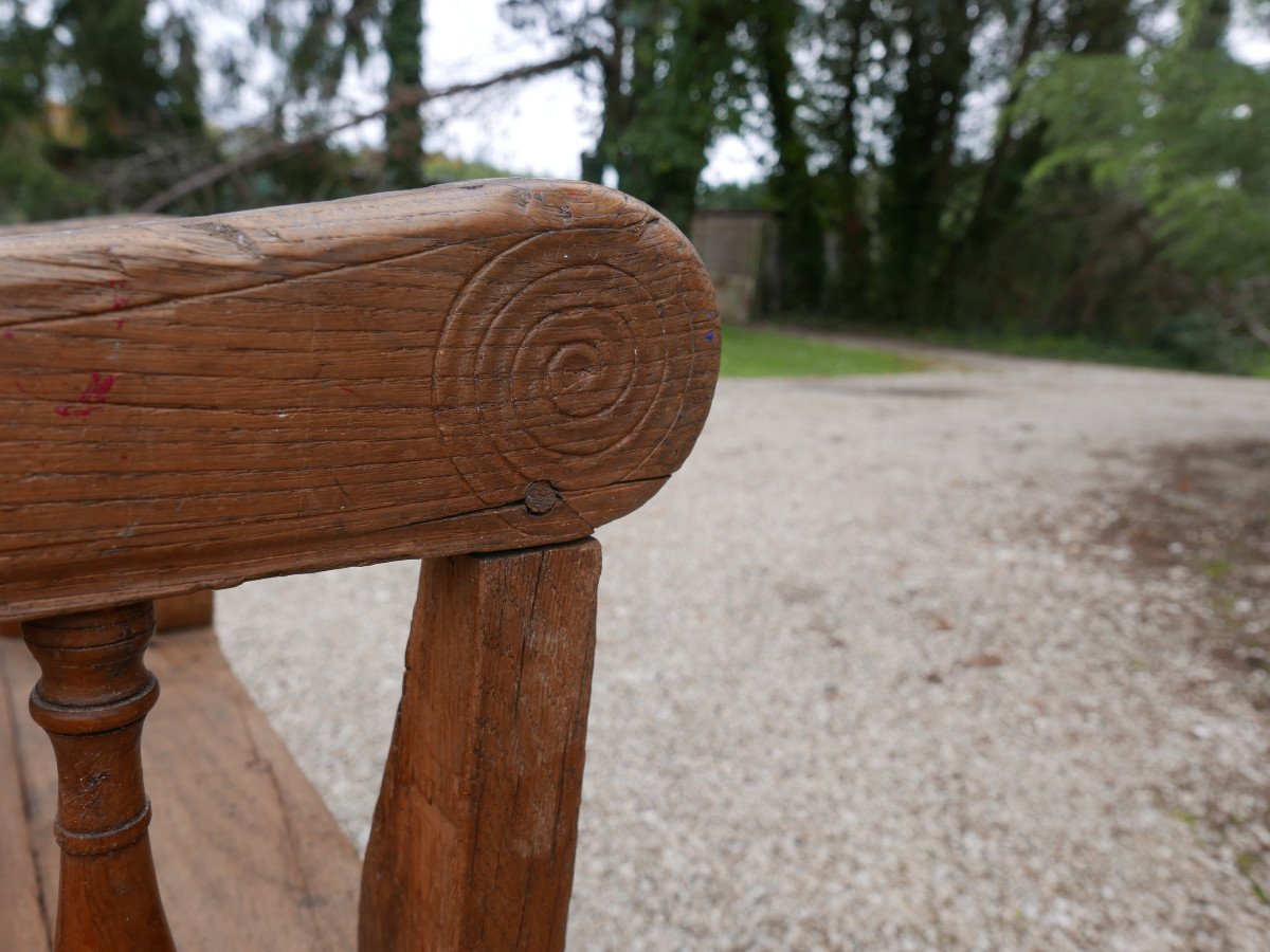 18th Century Oak Salt Chair-photo-1