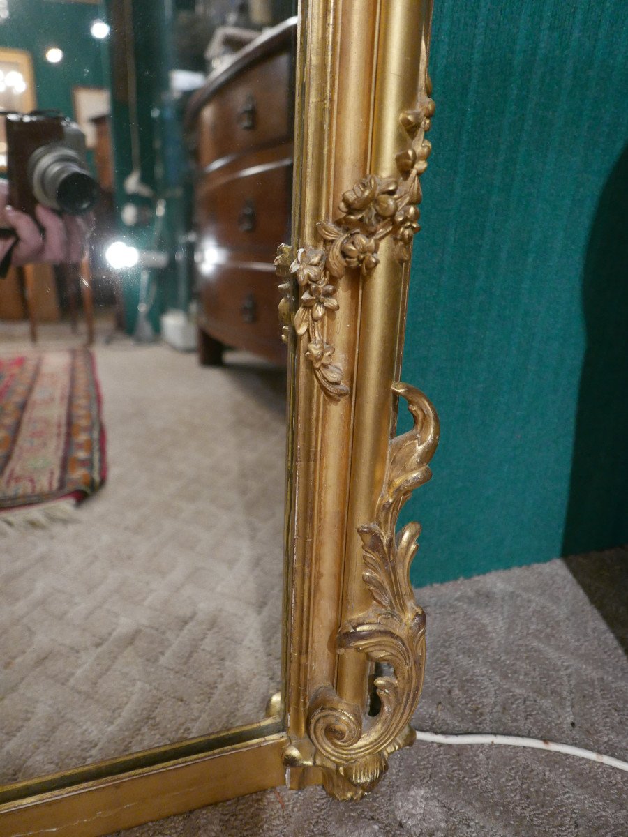 Miroir Napoléon III De Style Louis XV-photo-1