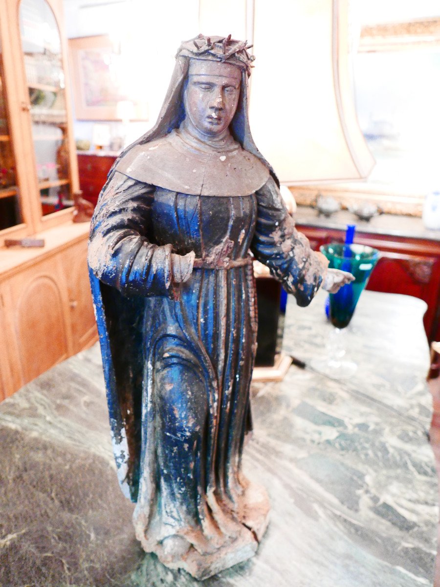 Saint Teresa Of Avila Statue 17th-photo-2