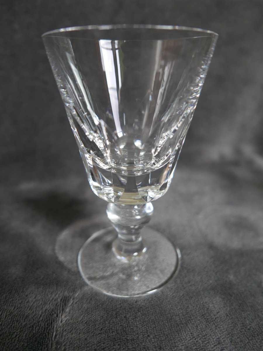 Service Of 34 Jersey Model Glasses From La Cristalerie Saint Louis-photo-2