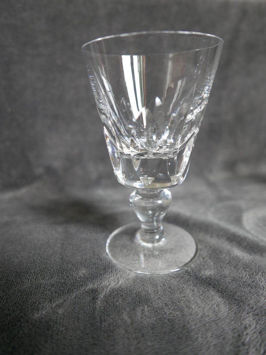Service Of 34 Jersey Model Glasses From La Cristalerie Saint Louis-photo-3