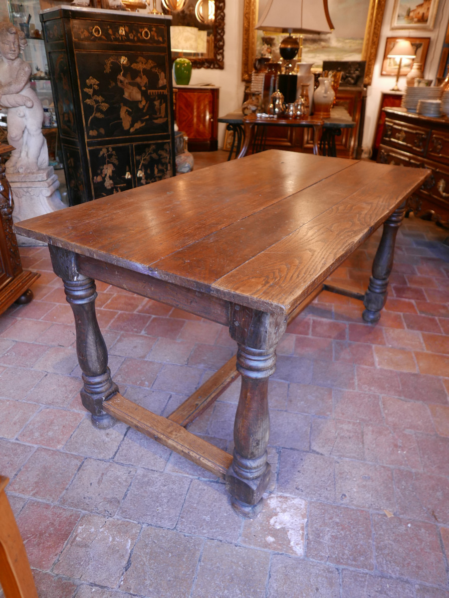 Table de ferme en chêne 18èmeS