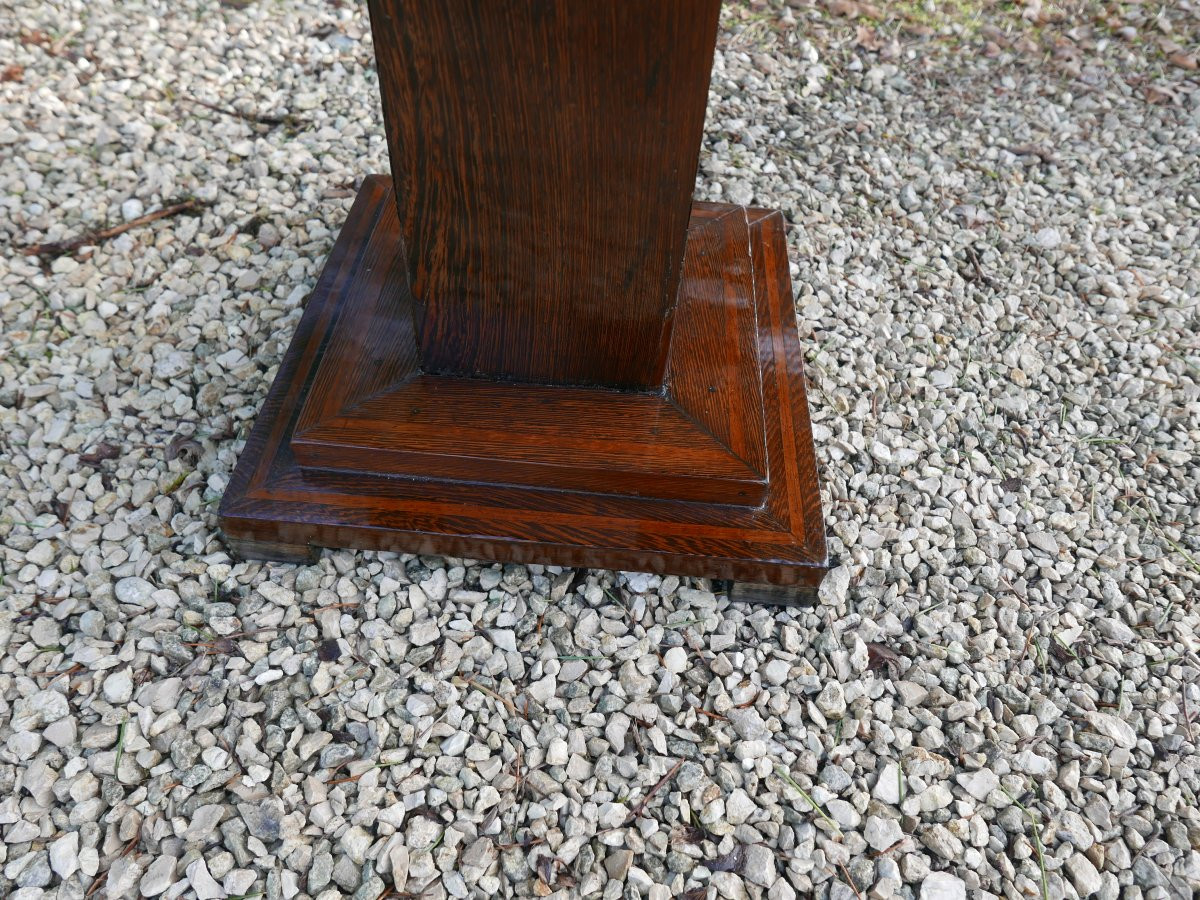 Art Deco Period Games Table In Solid Rosewood-photo-2