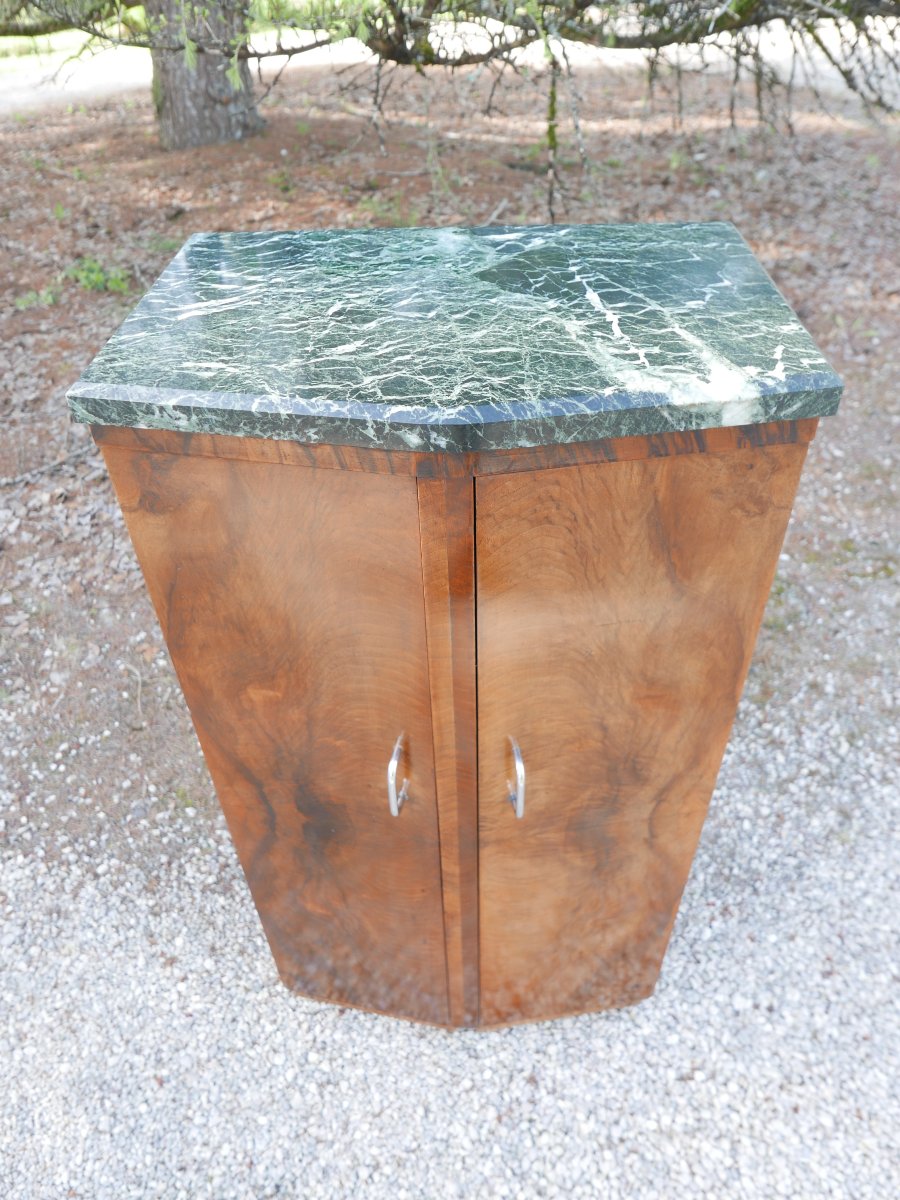 Art Deco Walnut Cabinet-photo-2